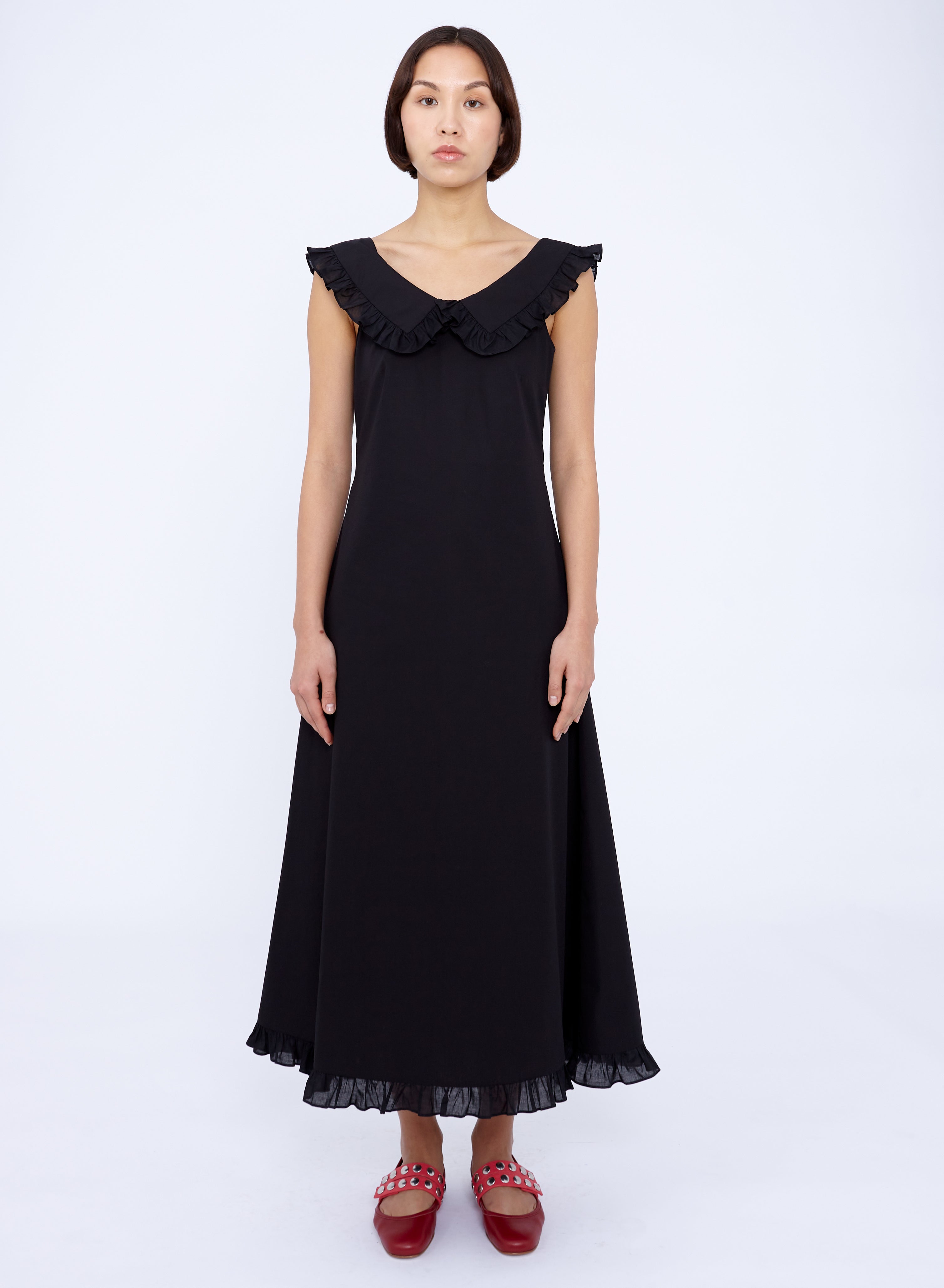 Molly goddard black dress hotsell