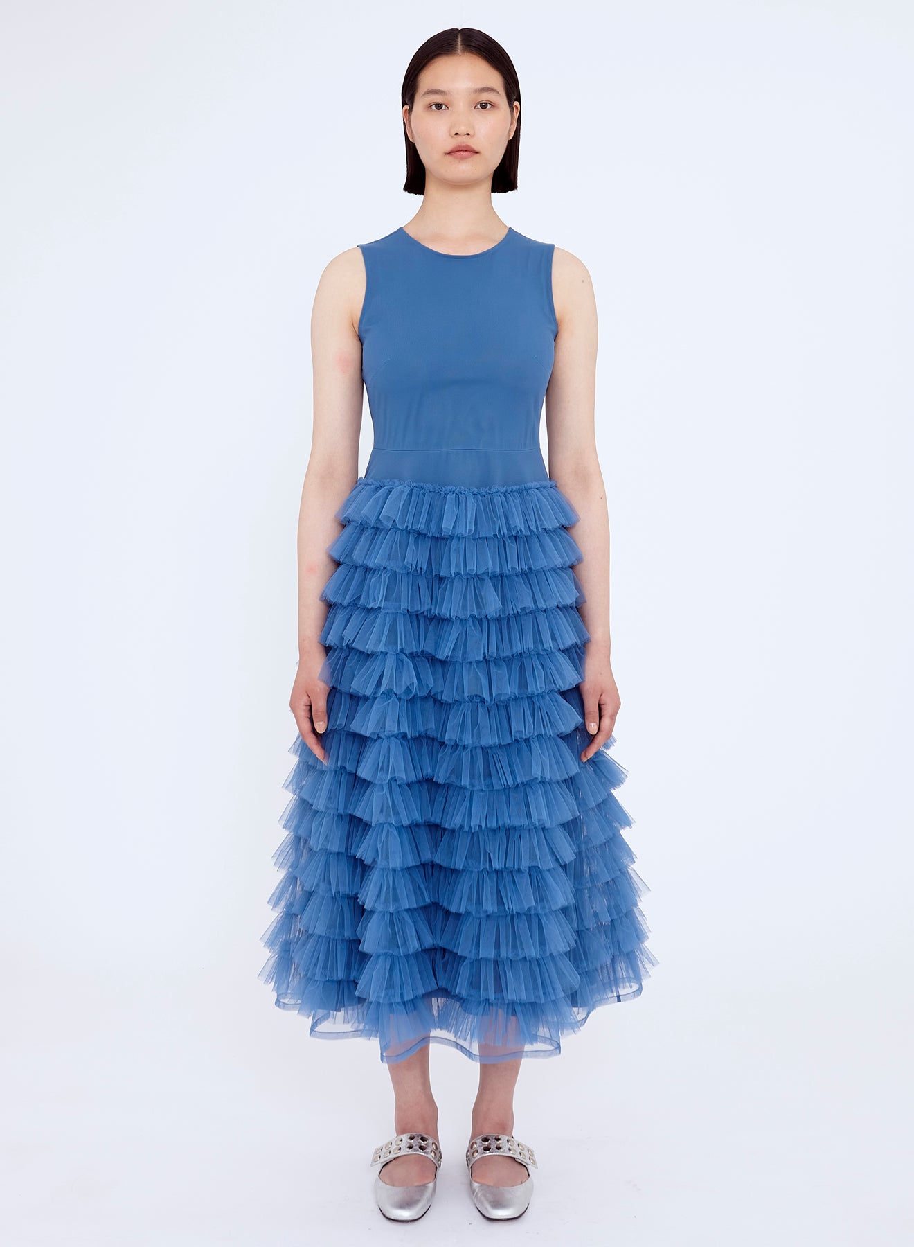 Teresa Dress Blue Molly Goddard