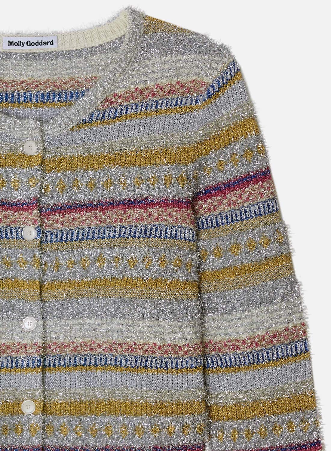 Molly goddard discount fair isle cardigan