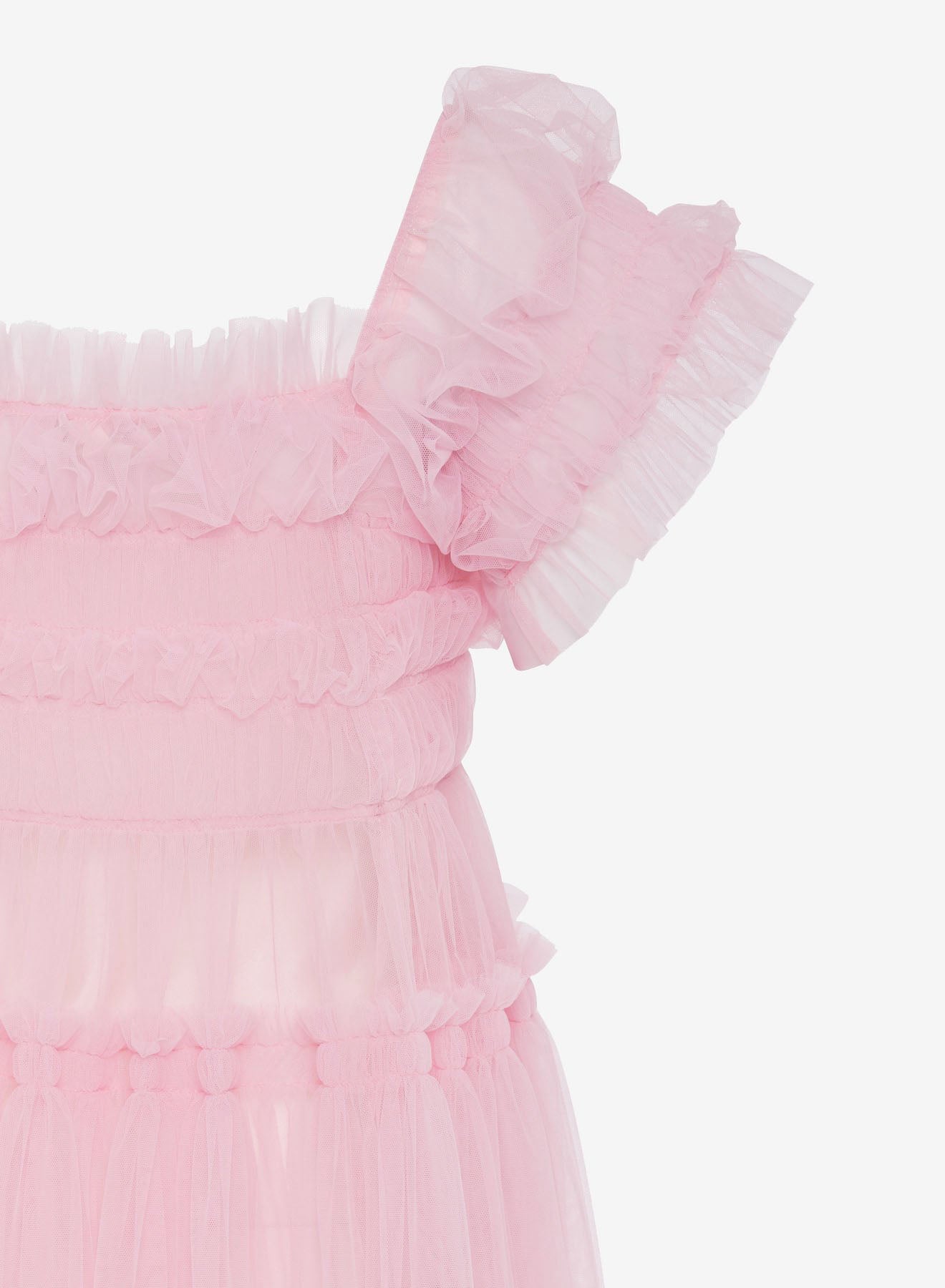 Molly goddard 2025 pink organza dress