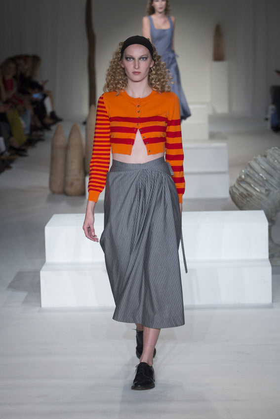 【関税込み】Molly Goddard ブラック＆ベージュ Hannah トップス molly-goddard-po-s24-007-